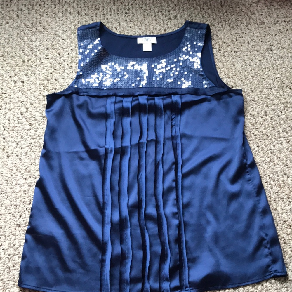 Gorgeous blue top from Loft